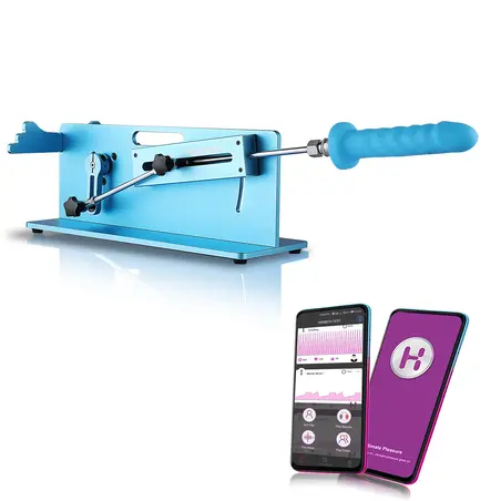 Pro 5 Smart Sex Maschine Blau