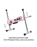 Pro 1 Premium Sex Machine 2.0 Smart App con consolador y mando a distancia Rosa Pro 1 Premium Sex Machine 2.0 Smart App con consolador y mando a distancia Rosa