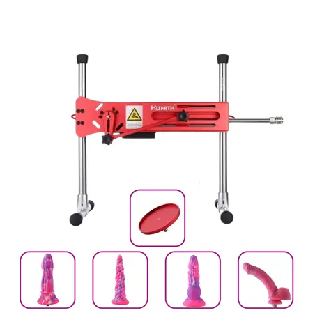 Pro 1 Seksmachine Pakket Red Passion
