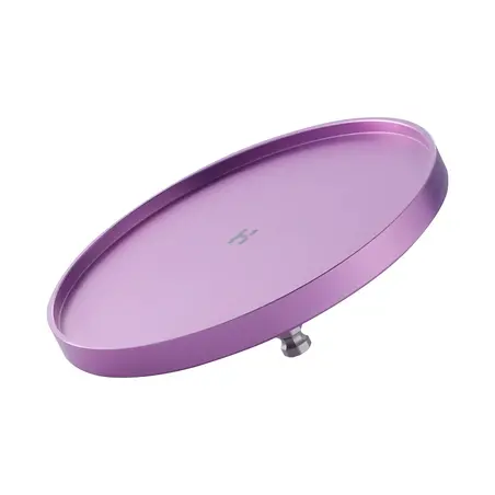 Adaptador de ventosa grande Hismith Premium KilcLok Morado
