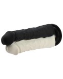 Dubbele Dildo Zwart Wit Opzetstuk 19 cm KlicLok® Dubbele Dildo Zwart Wit Opzetstuk 19 cm KlicLok®