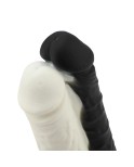 Dubbele Dildo Zwart Wit Opzetstuk 19 cm KlicLok® Dubbele Dildo Zwart Wit Opzetstuk 19 cm KlicLok®