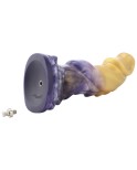 Fantasy Dildo Goud Paars Opzetstuk 21 cm KlicLok Fantasy Dildo Goud Paars Opzetstuk 21 cm KlicLok