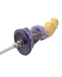 Fantasy Dildo Gold Purple Insert 21 cm KlicLok Fantasy Dildo Gold Purple Insert 21 cm KlicLok