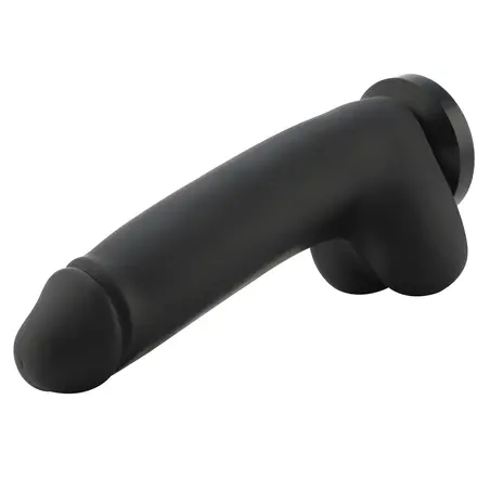Dildo XL Zwart Opzetstuk 29 cm KlicLok