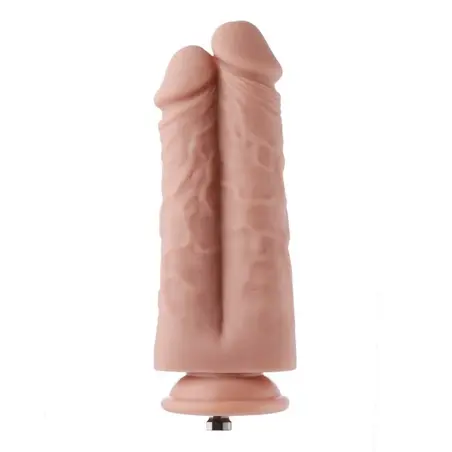 Dildo Opzetstuk 19 cm Dubbele KlicLok