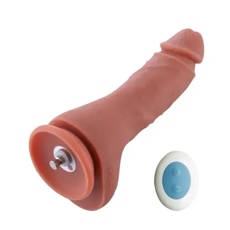 Dildo Vibrerend Opzetstuk 19 cm KlicLok