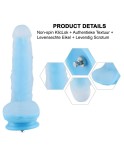 Dildo Glow in the Dark Attachment 20 cm KlicLok Dildo Glow in the Dark Attachment 20 cm KlicLok