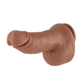 Dildo Opzetstuk 23 cm KlicLok® Bruin