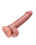 Realistic Dildo KlicLok® 17 cm Beige Realistic Dildo KlicLok® 17 cm Beige