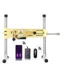 Pro 1 Premium Sex machine 2.0 Smart App con consolador y mando a distancia Gold Pro 1 Premium Sex machine 2.0 Smart App con consolador y mando a distancia Gold